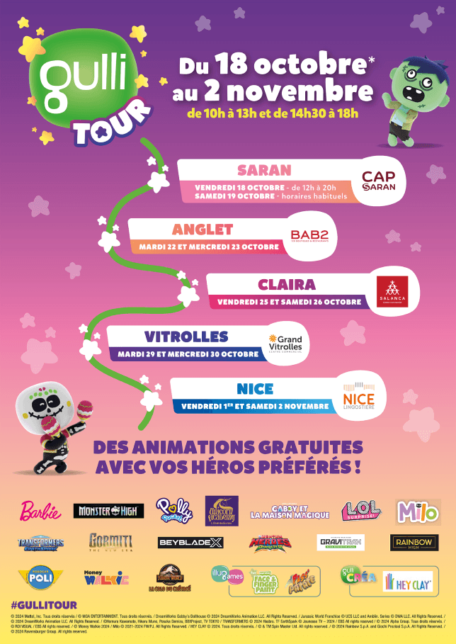 GULLI TOUR TOUSSAINT 2024
