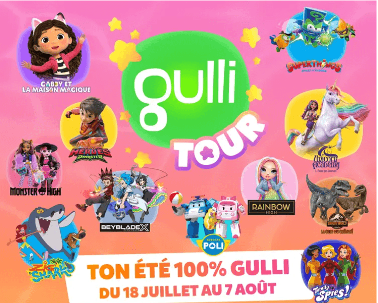 GULLI TOUR EST DE RETOUR SUR LES PLAGES DE FRANCE !