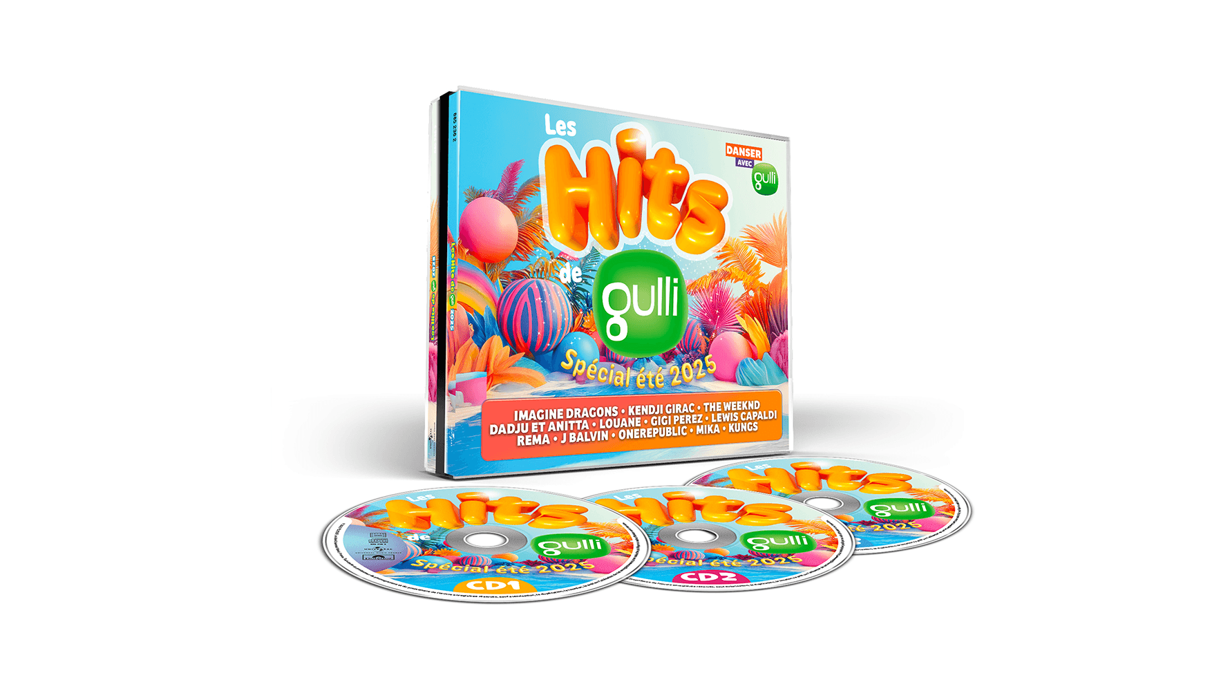 Compilation "Les Hits de Gulli spécial été 2025"