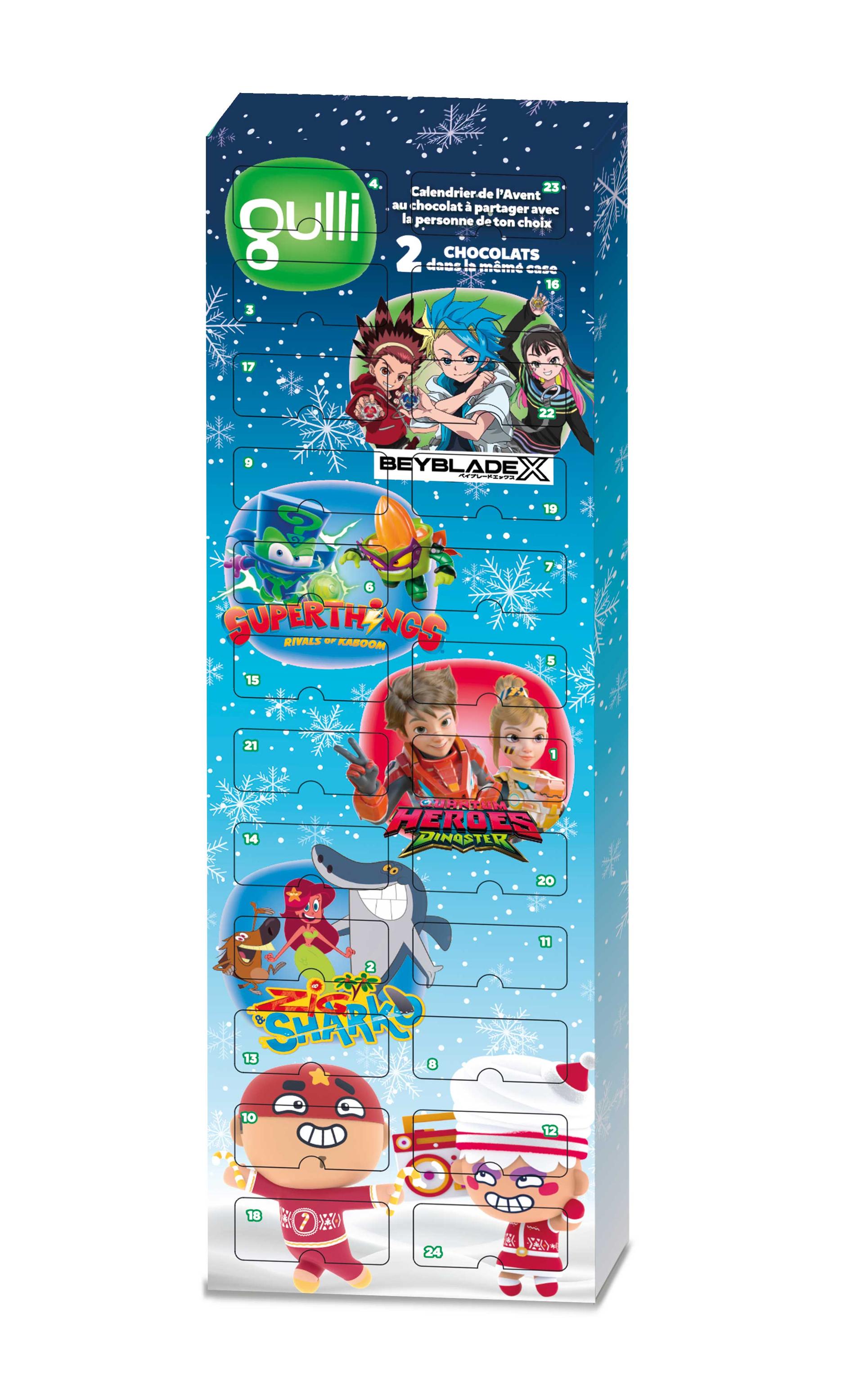 CALENDRIER DE L'AVENT GULLI
