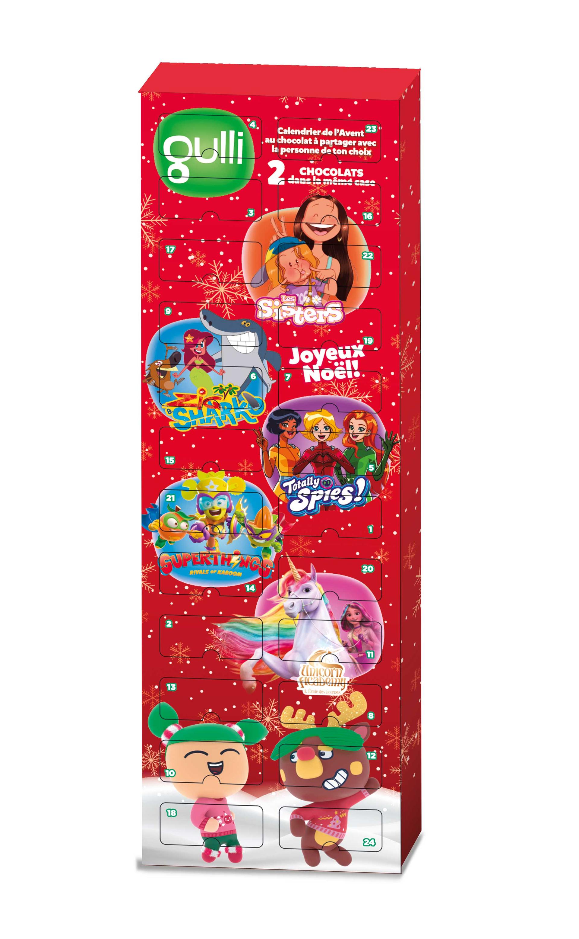 CALENDRIER DE L'AVENT GULLI