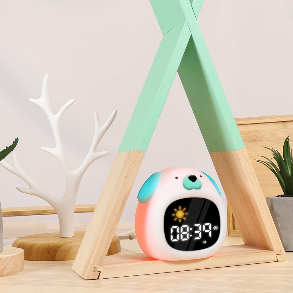  Réveil éducatif et veilleuse Loky 