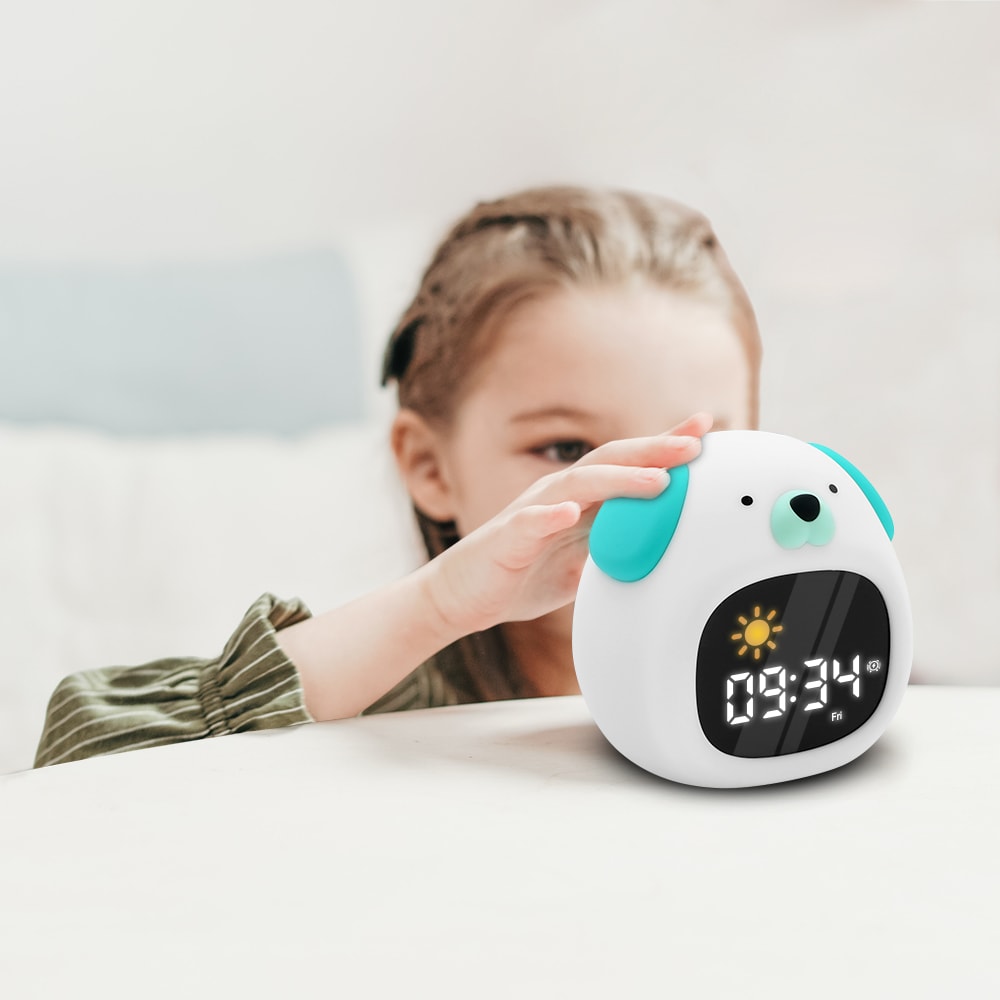  Réveil éducatif et veilleuse Loky 