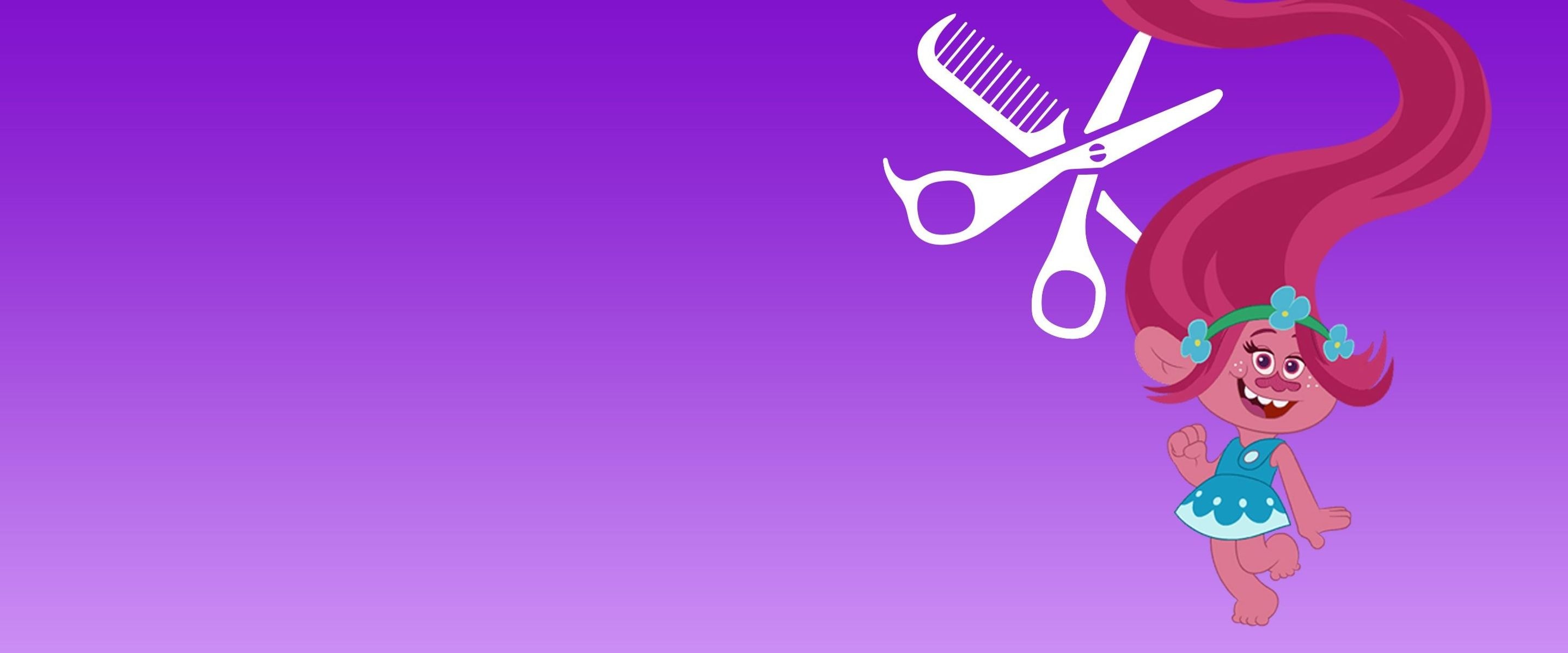 Trolls - Poppy et sa coiffure de folie