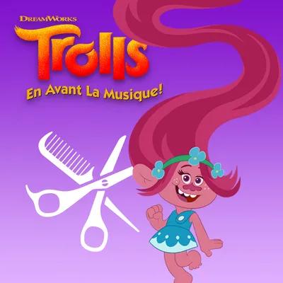 Poppy et sa coiffure de folie
